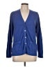 Lands' End Solid Blue Cardigan Size L - photo 1