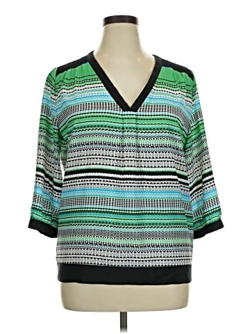 New York & Company 3/4 Sleeve Blouse (view 1)