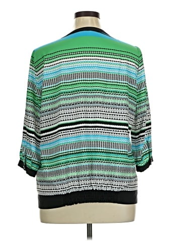 New York & Company 3/4 Sleeve Blouse (view 2)