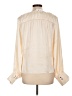 DKNY Ivory Long Sleeve Blouse Size L - photo 2