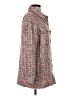 Avec Les Filles 100% Polyester Tweed Pink Coat Size S - photo 4