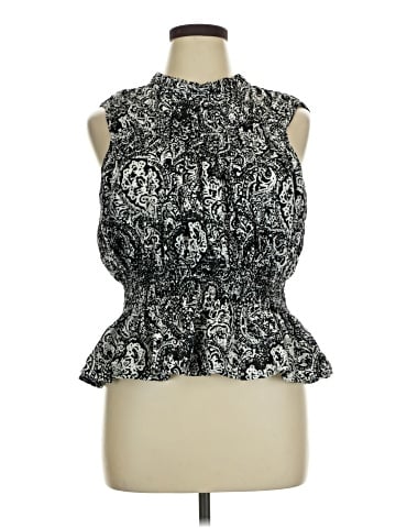 a.n.a. A New Approach Sleeveless Blouse (view 1)