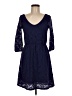 Love Notes Blue Casual Dress Size M - photo 1