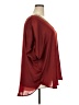 Melissa Paige 100% Polyester Burgundy Poncho Size 2X - photo 4