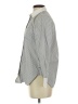 J.Crew Chevron-herringbone Gray Long Sleeve Button-Down Shirt Size 0 - photo 5