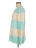 Vineyard Vines 100% Linen Stripes Teal Pullover Sweater Size L - photo 5