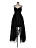 Eliza J 100% Polyester Black Cocktail Dress Size 6 - photo 1
