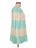 Vineyard Vines 100% Linen Stripes Teal Pullover Sweater Size L - photo 4
