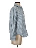 Everlane 100% Cotton Stripes Blue Long Sleeve Button-Down Shirt Size 2 - photo 4