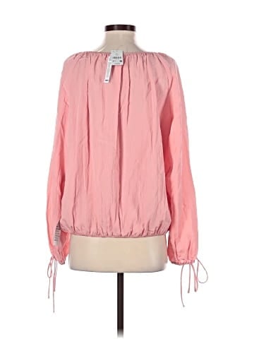 Topshop Long Sleeve Blouse (view 2)