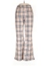 Shein Plaid Ivory Casual Pants Size L - photo 1