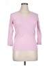 Three Dots 100% Cotton Pink 3/4 Sleeve Top Size XL - photo 1