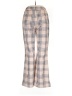 Shein Plaid Ivory Casual Pants Size L - photo 2