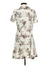 Assorted Brands Floral Ivory Casual Dress Size 8 - photo 2