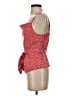 JOA Red Sleeveless Blouse Size S - photo 5