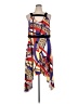 Anthony Original Graphic Blue Cocktail Dress Size 1X - photo 1