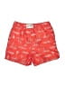 Janie and Jack 100% Polyester Print Red Board Shorts Size 6 - photo 2
