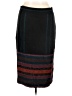 Peruvian Connection Stripes Black Casual Skirt Size L - photo 2