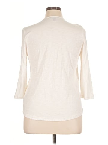 Chaps 3/4 Sleeve Blouse (view 2)