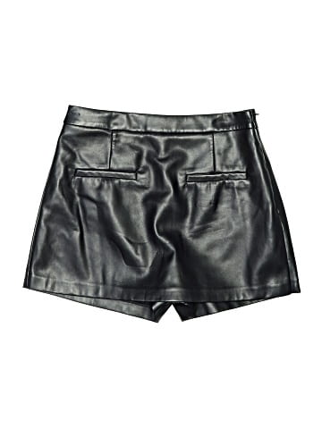 English Factory Faux Leather Skirt (view 2)
