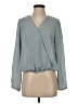 Vero Moda 100% Polyester Gray Long Sleeve Blouse Size S (estimated) - photo 1