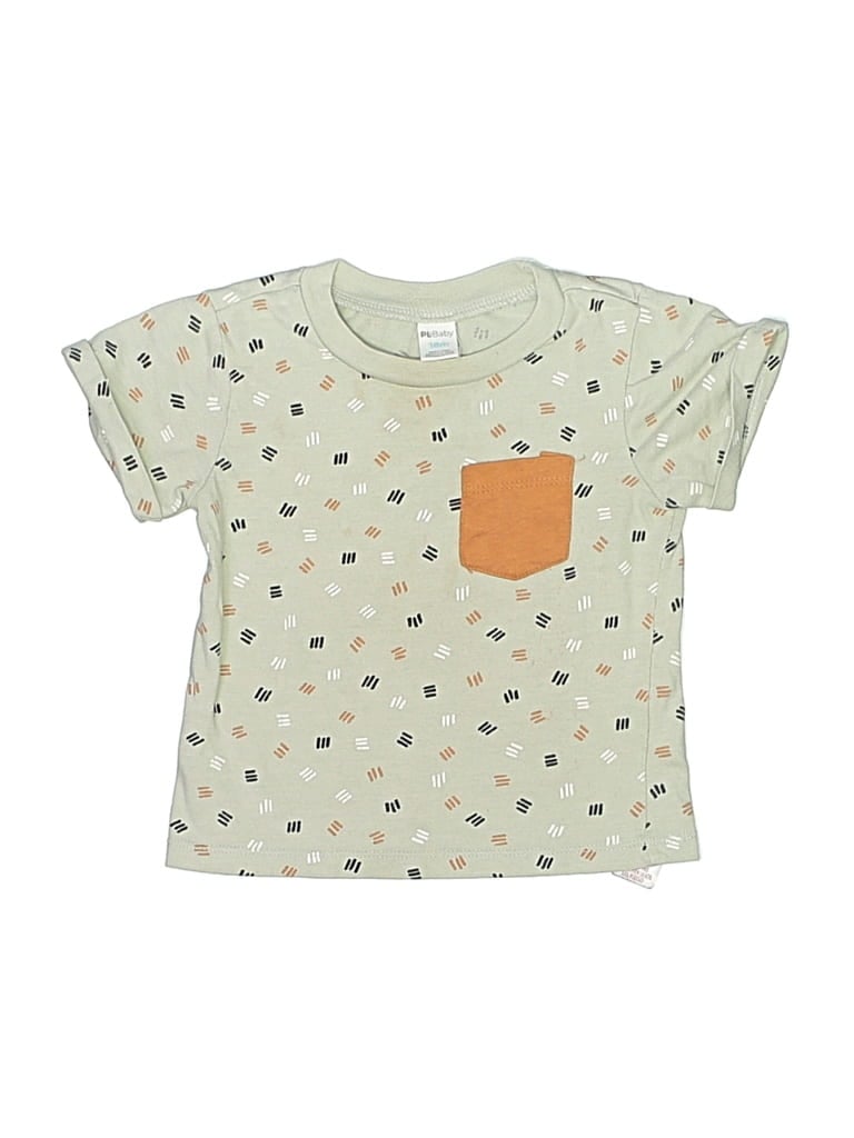 Pre-owned Assorted Brands Kids' Short Sleeve T-shirt In Green