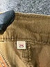 Levi's 100% Cotton Brown Cords Size 25 waist - photo 9