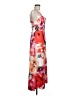 Shein 100% Polyester Tropical Orange Casual Dress Size 6 - photo 4