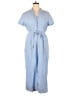 J.Crew Solid Blue Jumpsuit Size 16 - photo 1
