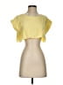 VICI Yellow Short Sleeve Blouse Size XS - photo 1
