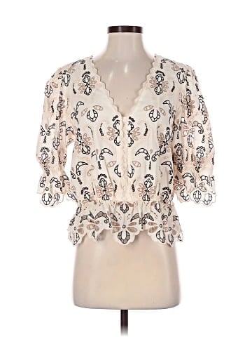 Karen Millen 3/4 Sleeve Blouse (view 1)