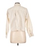 Ann Taylor LOFT Stripes Ivory Long Sleeve Blouse Size Lg Petite - photo 2