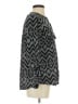 Fred David Chevron-herringbone Gray Long Sleeve Blouse Size S - photo 4