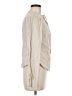 BCBGeneration Stripes Ivory Long Sleeve Blouse Size 8 - photo 4