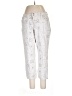 Style&Co Print Silver Casual Pants Size 12 - photo 1