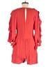 H&M 100% Rayon Red Romper Size 4 - photo 2