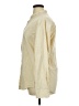 Unbranded Solid Yellow Long Sleeve Button-Down Shirt Size XL - photo 5