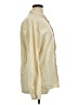 Unbranded Solid Yellow Long Sleeve Button-Down Shirt Size XL - photo 4