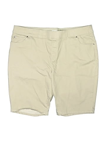 Kim Rogers Khaki Shorts (view 1)