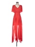 Express 100% Polyester Red Cocktail Dress Size S - photo 1