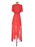 Express 100% Polyester Red Cocktail Dress Size S - photo 2
