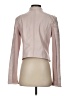 Lamarque 100% Leather Gray Pink Leather Jacket Size S - photo 2