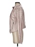 Lamarque 100% Leather Gray Pink Leather Jacket Size S - photo 5
