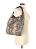 FURLA 100% Leather Animal Print Gray Ivory Leather Shoulder Bag One size - photo 2