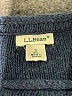 L.L.Bean 100% Cotton Solid Blue Pullover Sweater Size S - photo 7