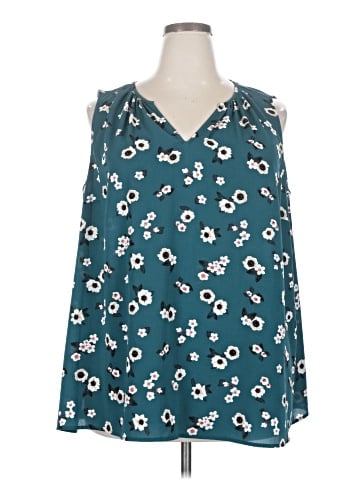 Lane Bryant Outlet Sleeveless Blouse (view 1)