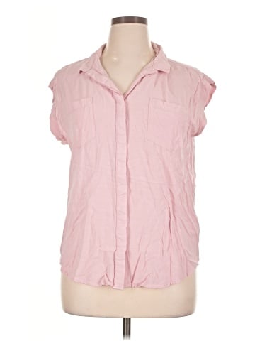 Jachs Girlfriend Sleeveless Button-Down Shirt (view 1)