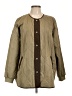 Noisy May 100% Polyester Argyle Green Coat Size L - photo 1