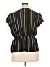 Tiffany & Grey Black Short Sleeve Blouse Size XL - photo 2