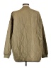 Noisy May 100% Polyester Argyle Green Coat Size L - photo 2